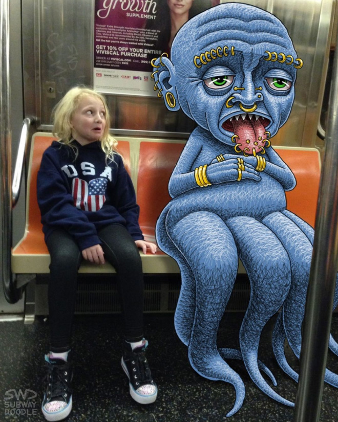 Subway monster.