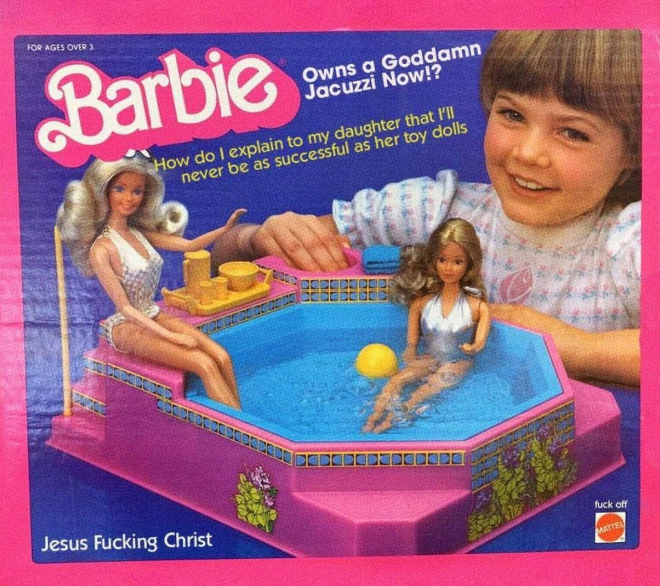 Damn you, Barbie!