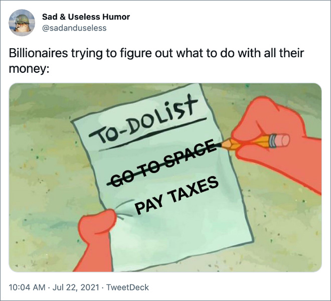 Why pay taxes?