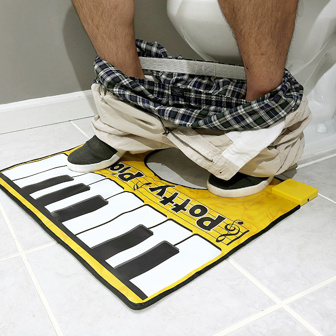 Toilet piano.