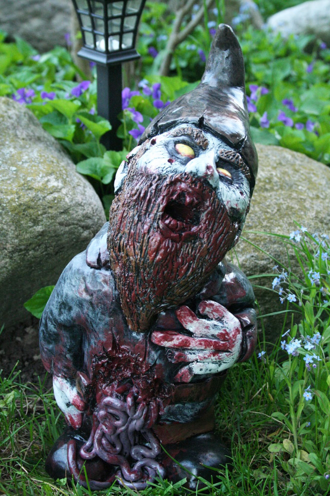 Zombie garden gnome.