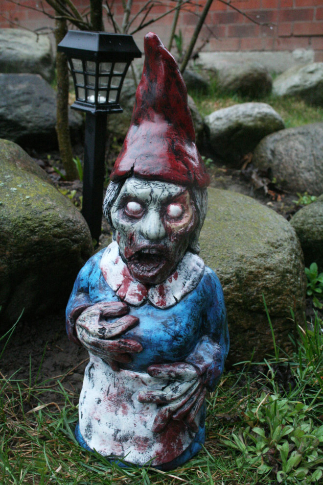 Zombie garden gnome.