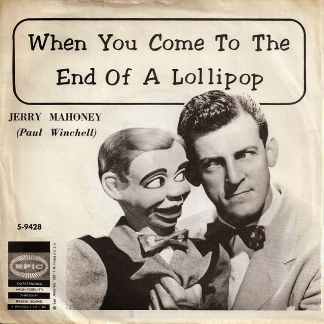 Creepy vintage album cover.