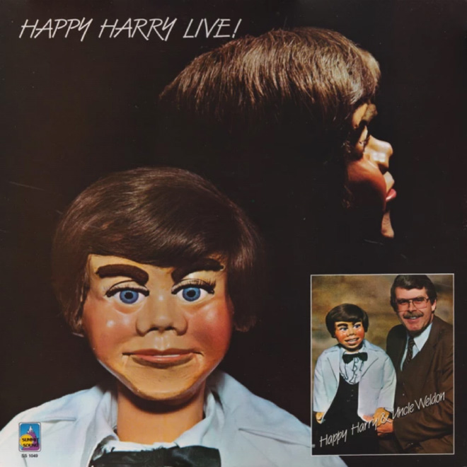 Creepy vintage album cover.