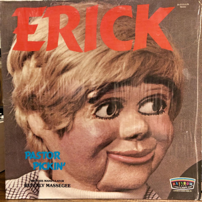 Creepy vintage album cover.