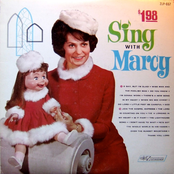 Creepy vintage album cover.