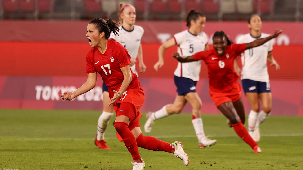 Canada to play for gold in women’s soccer after win over U.S. at Tokyo