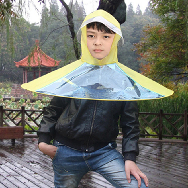 UFO raincoat.