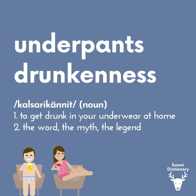 Underpants drunkeness.