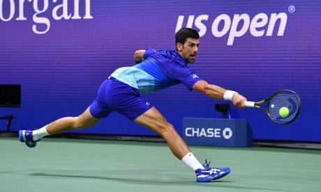 Novak Djokovic weathers early storm against Jenson Brooksby at US Open