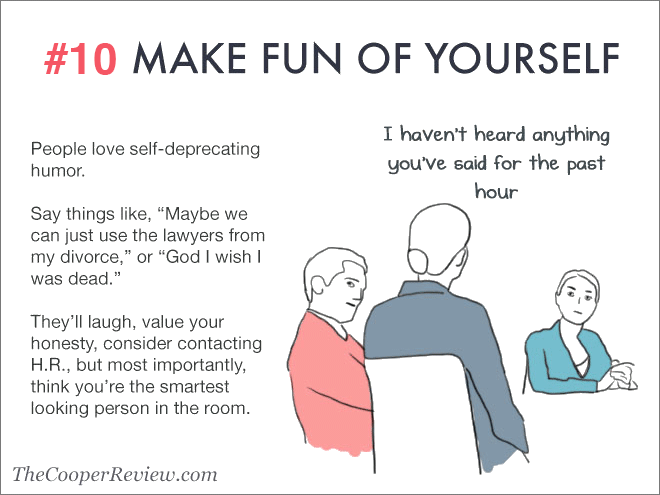 How to appear smart in meetings.