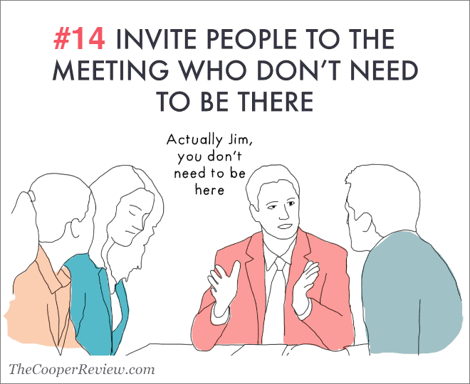 How to appear smart in meetings.