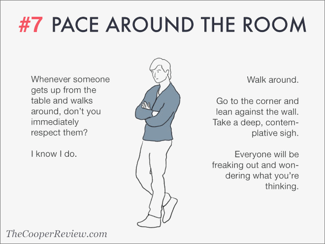 How to appear smart in meetings.