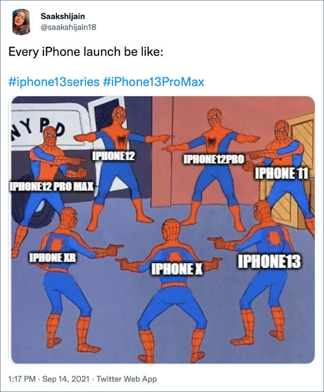 Every iPhone launch.