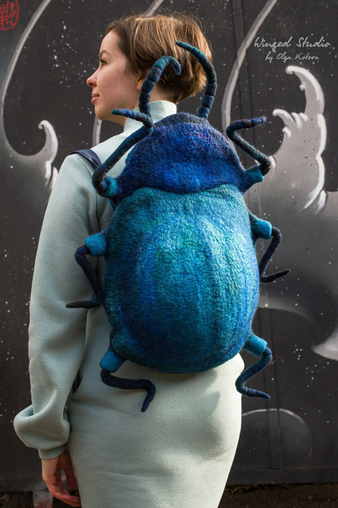 Beetle backpack.
