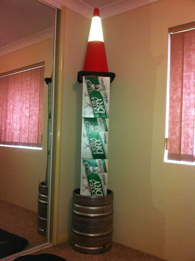 Christmas tree idea for lazy people.