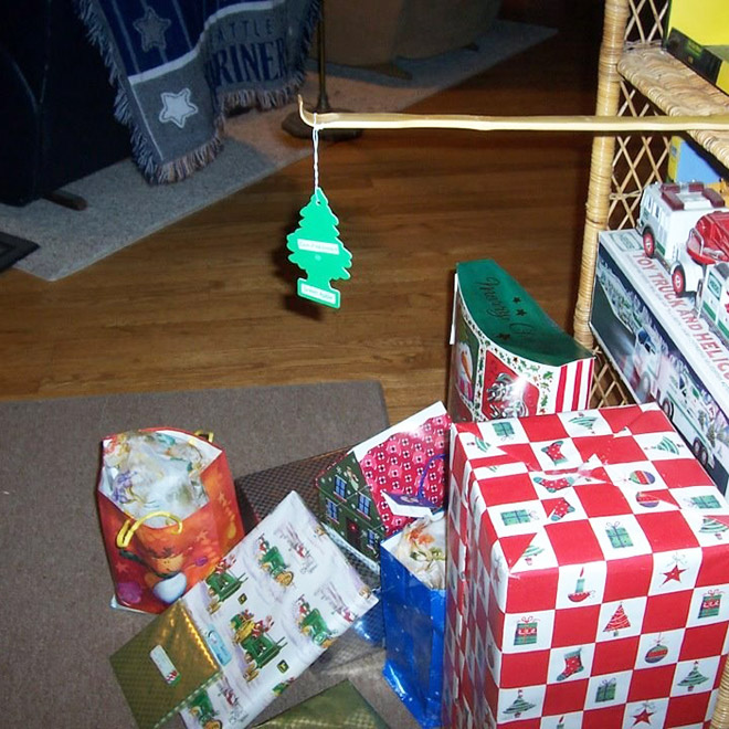 Christmas tree idea for lazy people.
