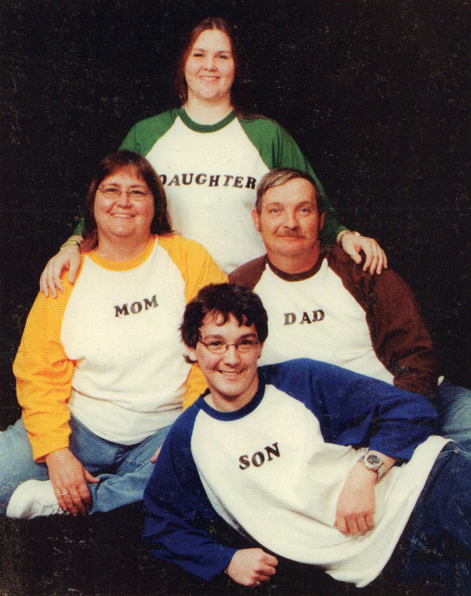 Awkward family photo.