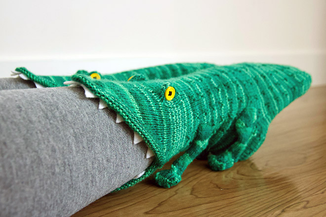 Crocodile socks.