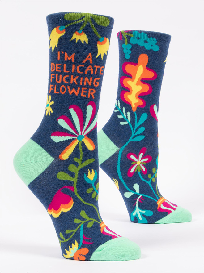 Socks for delicate flowers.