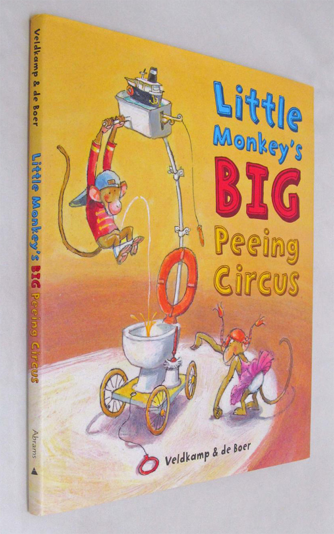 "Little Monkey's Big Peeing Circus" by Tjibbe Veldkamp