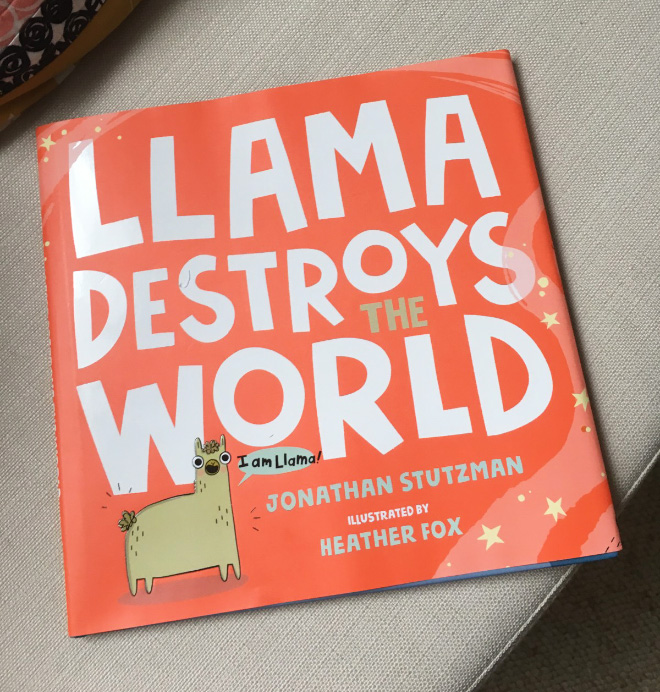 "Llama Destroys The World" by Jonathan Stutzman