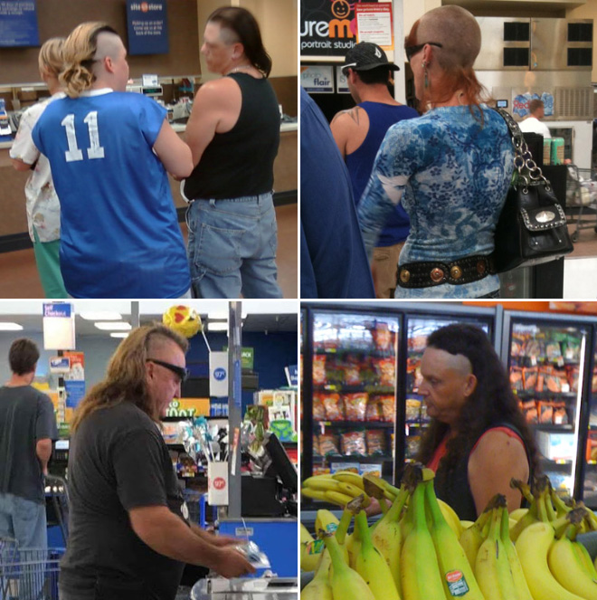 Mullets! Mullets everywhere!