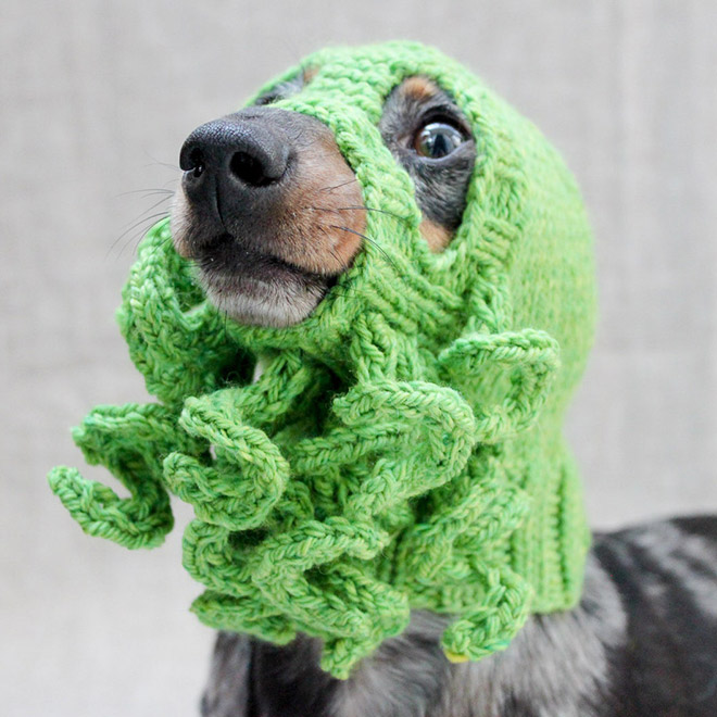 Cthulhu winter hat.