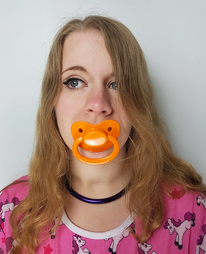 Adult pacifier.