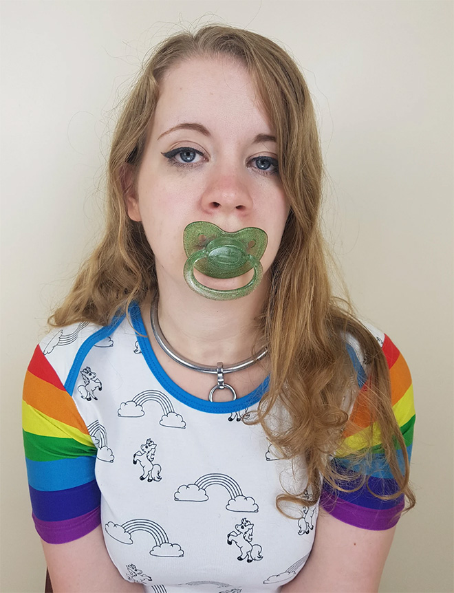 Adult pacifier.