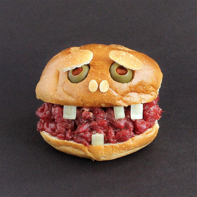 Sandwich monster.