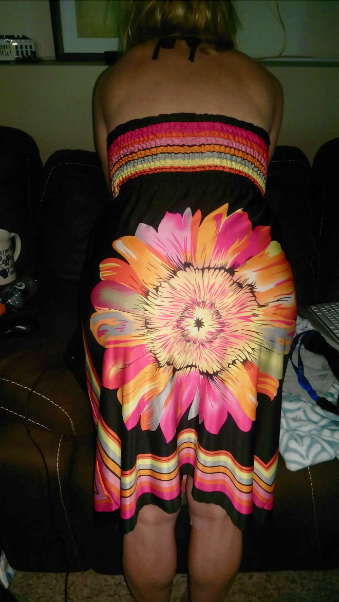 Flower print fail.