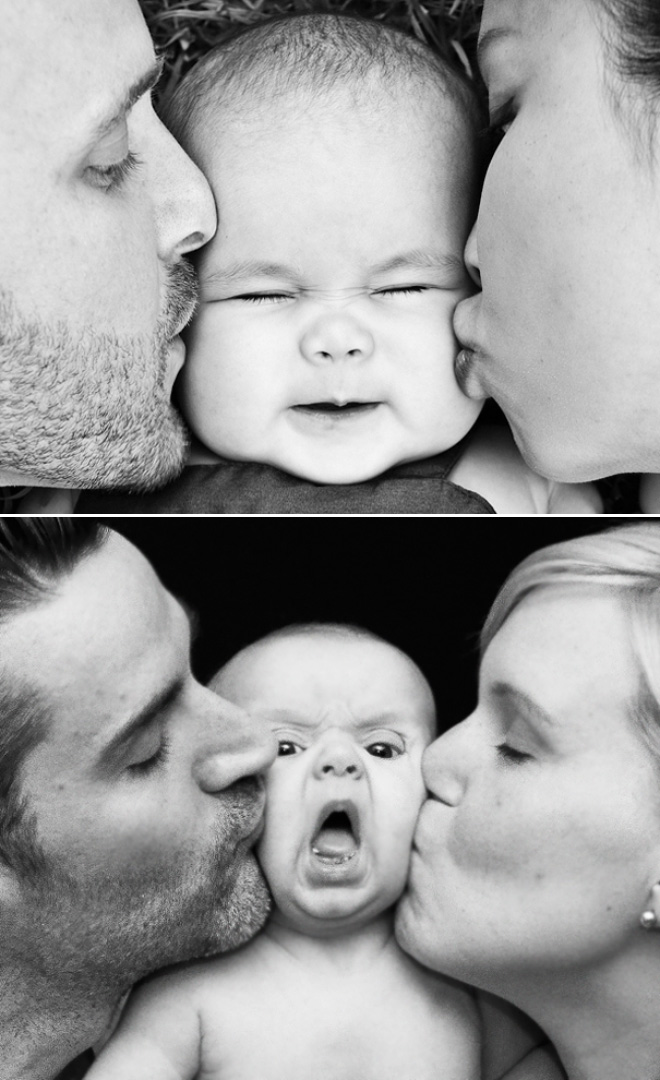 Newborn photoshoot fail.