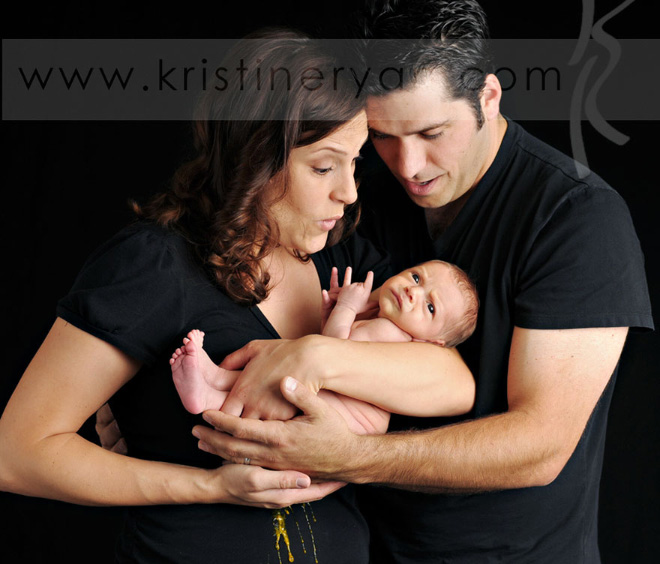 Newborn photoshoot fail.