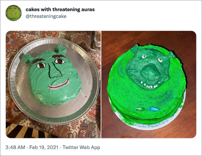 Cursed cakes.