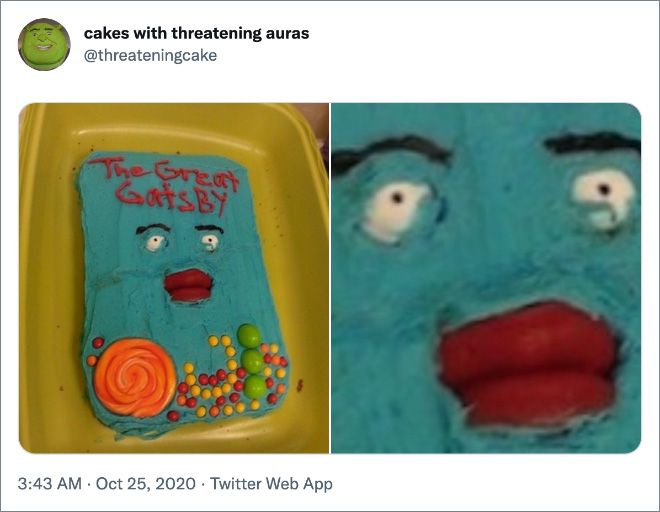 Cursed cake.