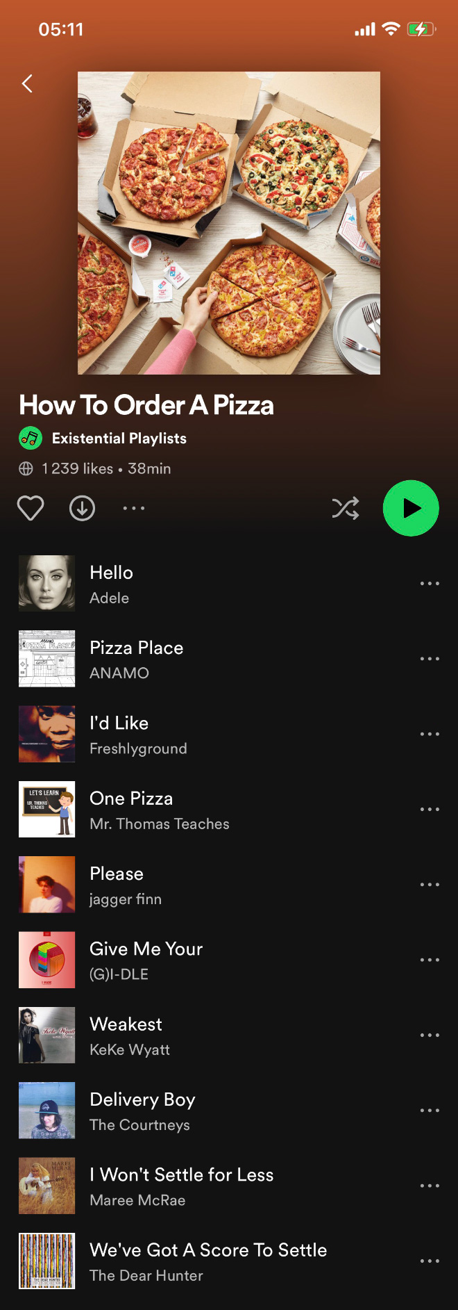 Funny Spotify playlists are the best.