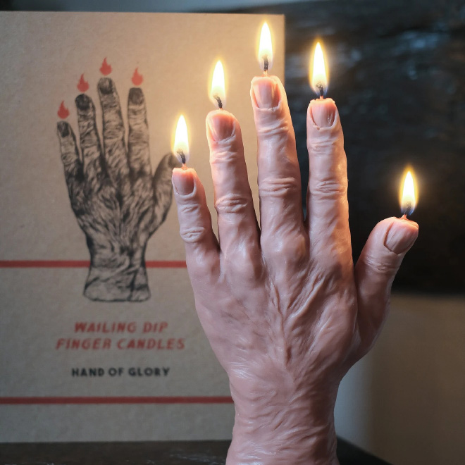 Hand of Glory: Ultra-Realistic Human Hand Candle