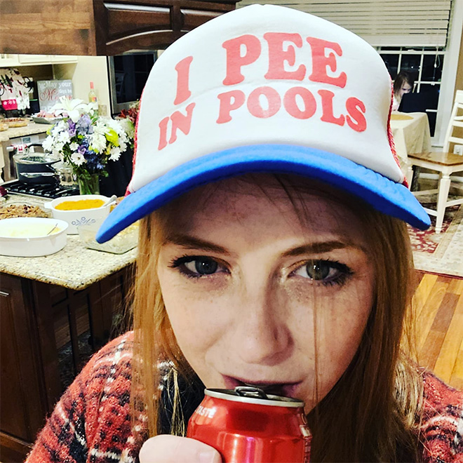 I pee in pools.