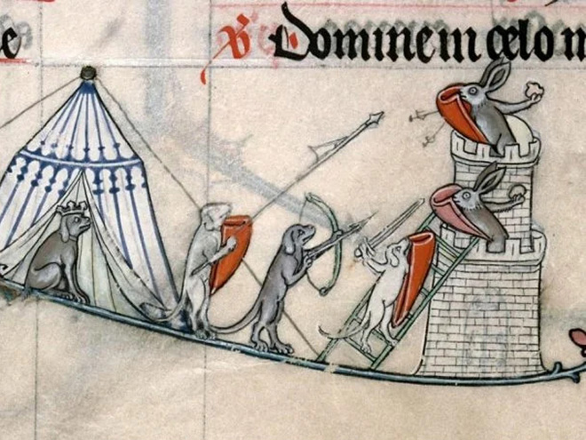Violent medieval rabbits are the worst.