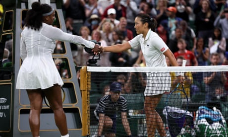 Time seems to catch up with Serena Williams in defeat by Harmony Tan