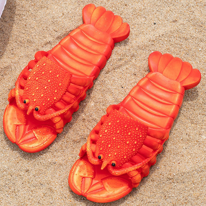 Lobster slippers.