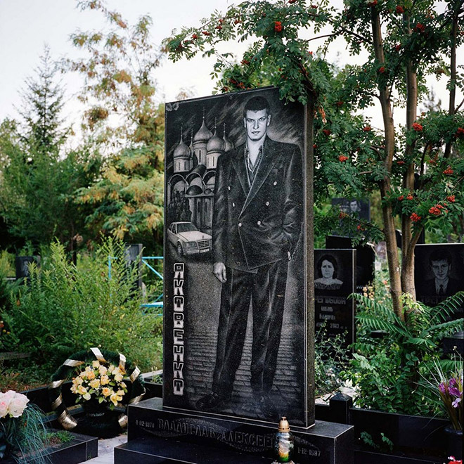 Russian mafia gravestones are insane!