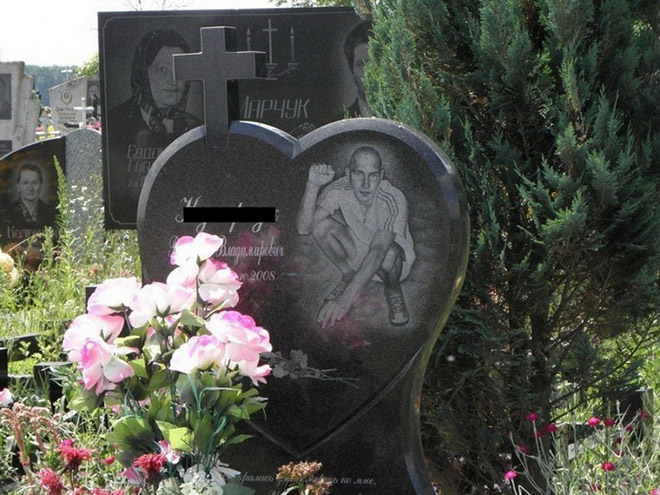 Russian mafia gravestones are insane!