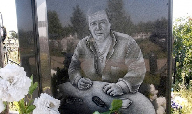 Russian mafia gravestones are insane!