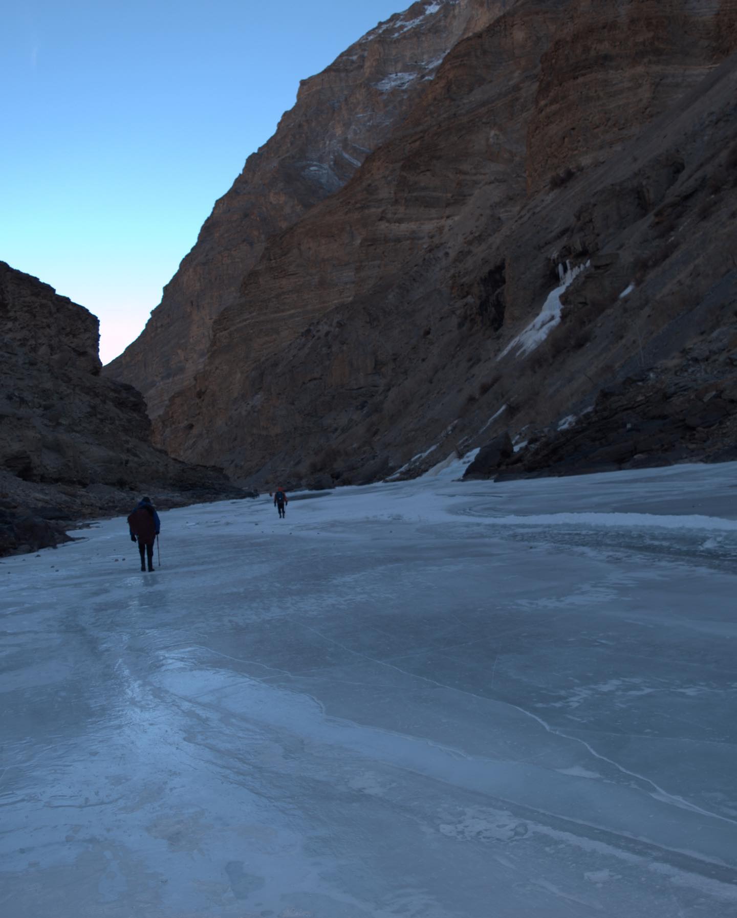 Zanskar George Trek - Trek over frozen zanskar lake