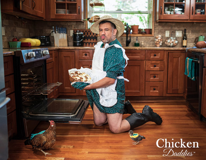 Chicken Daddies 2023 calendar.