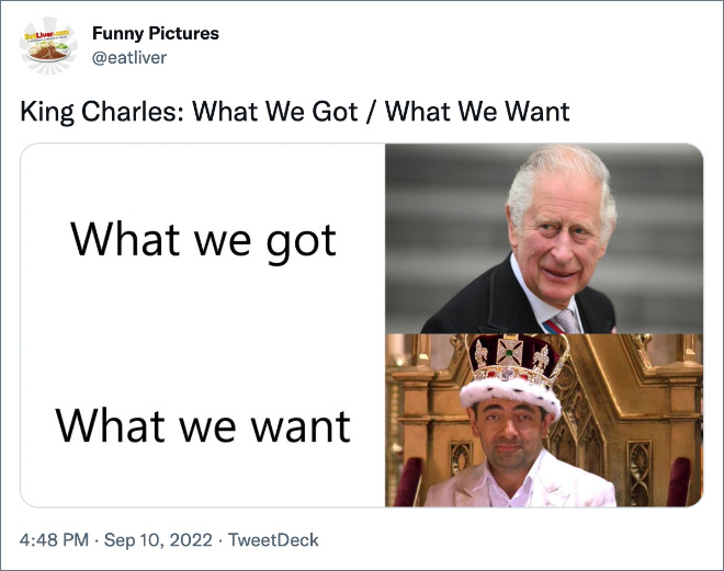 King Charles: What We Got / What We Want