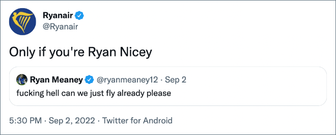 Only if you're Ryan Nicey