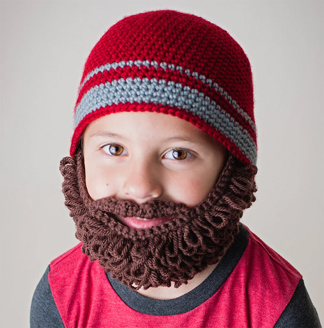 Bearded kid.